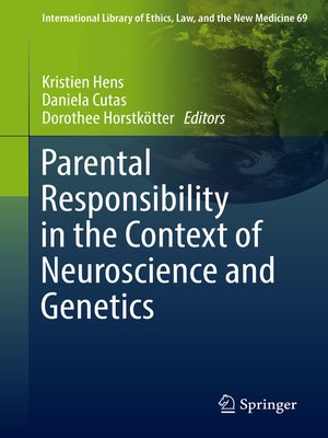 cover image of Parental Responsibility in the Context of Neuroscience and Genetics